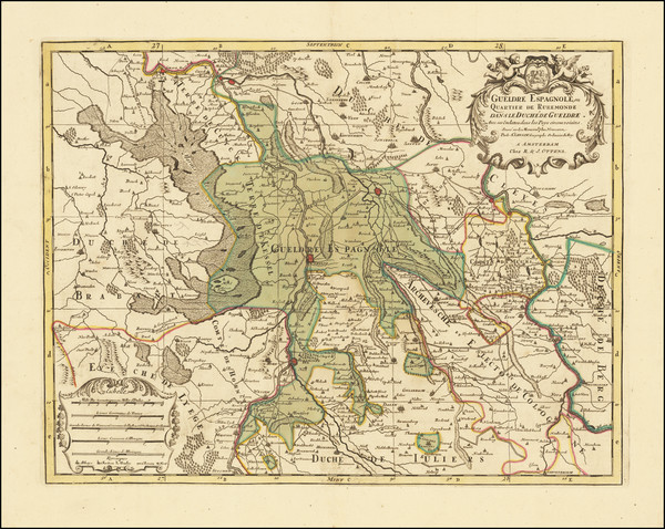 14-Netherlands Map By Reiner & Joshua Ottens