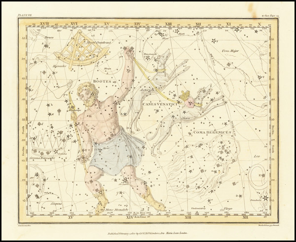 20-Celestial Maps Map By Alexander Jamieson