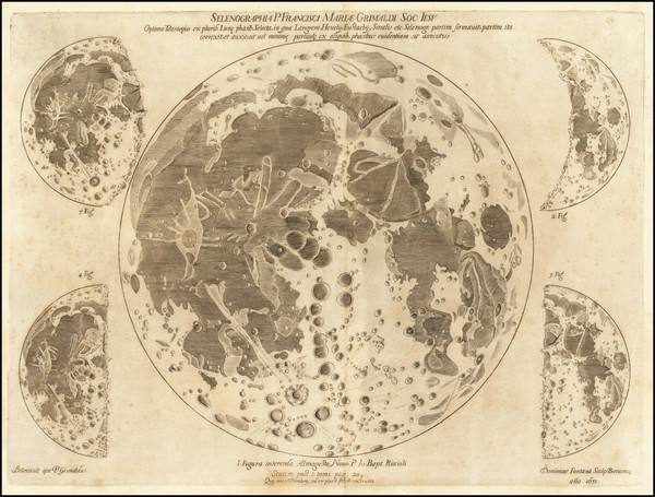 74-Celestial Maps Map By Francisco Grimaldi