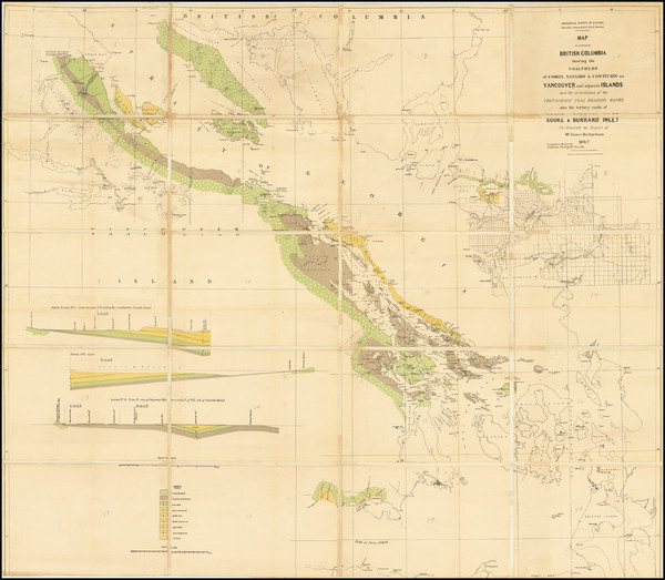 25-Canada Map By Geological Survey of Canada