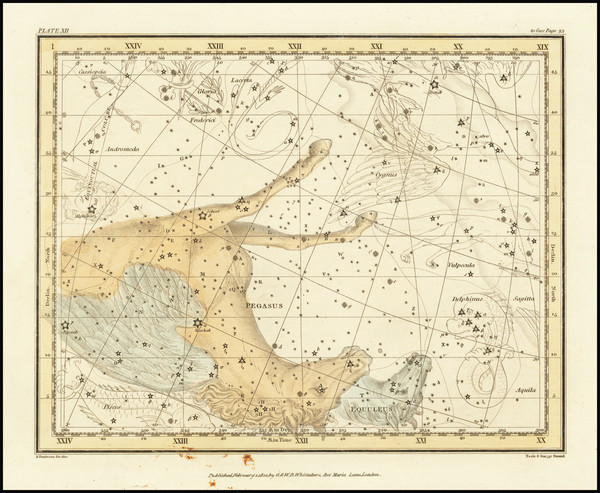 48-Celestial Maps Map By Alexander Jamieson