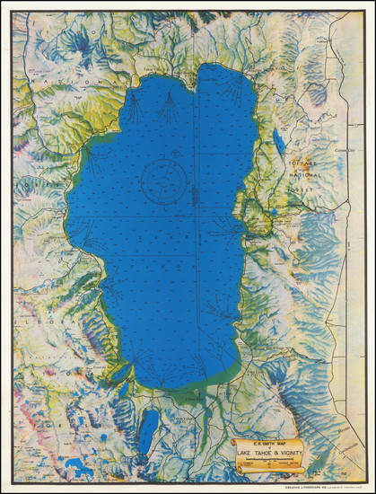 0-California Map By E. R. Smith