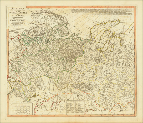 69-Russia, Ukraine, Central Asia & Caucasus and Russia in Asia Map By Carington Bowles  & 