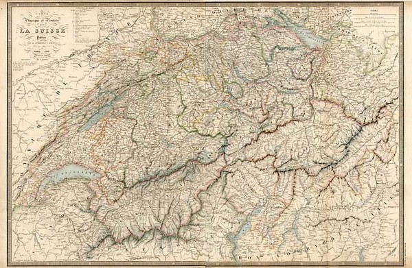 5-Europe and Switzerland Map By J. Andriveau-Goujon