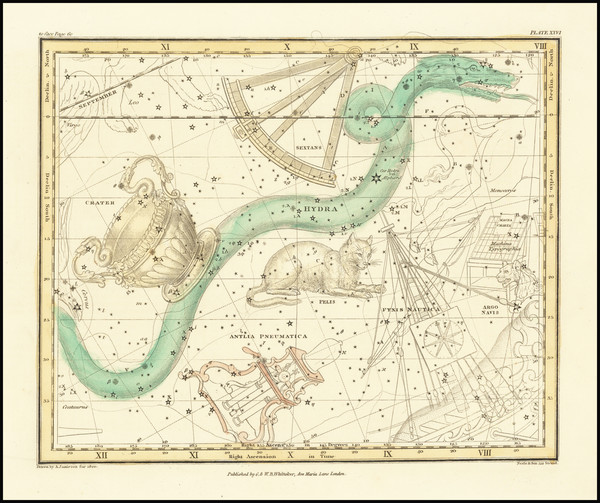 83-Celestial Maps Map By Alexander Jamieson