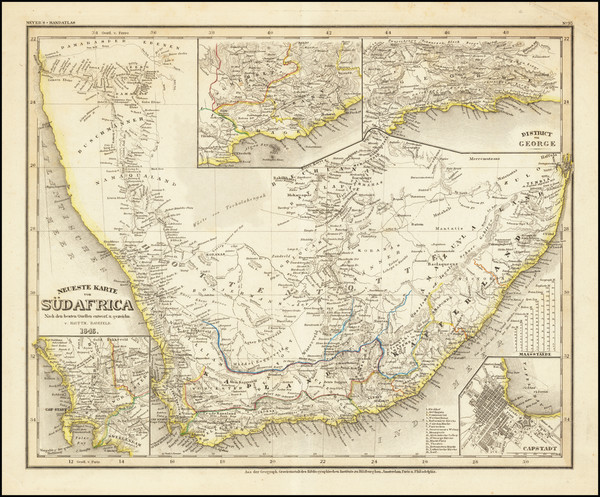 1-South Africa Map By Joseph Meyer