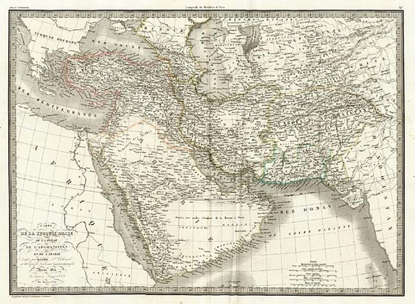 59-Asia, Central Asia & Caucasus, Middle East and Turkey & Asia Minor Map By Alexandre Emi