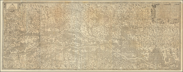 85-Switzerland, France and Germany Map By Daniel Speckle