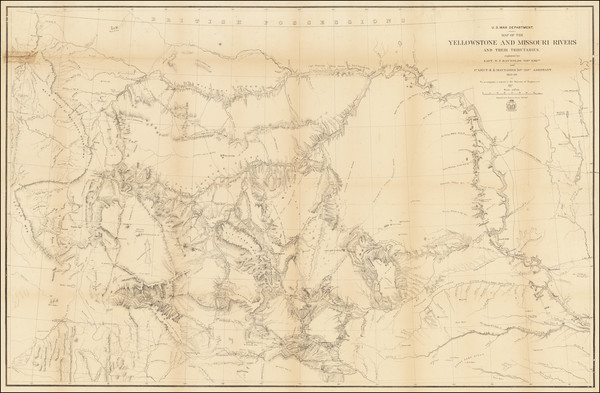 84-Plains, Nebraska, North Dakota, South Dakota, Rocky Mountains, Idaho, Montana and Wyoming Map B