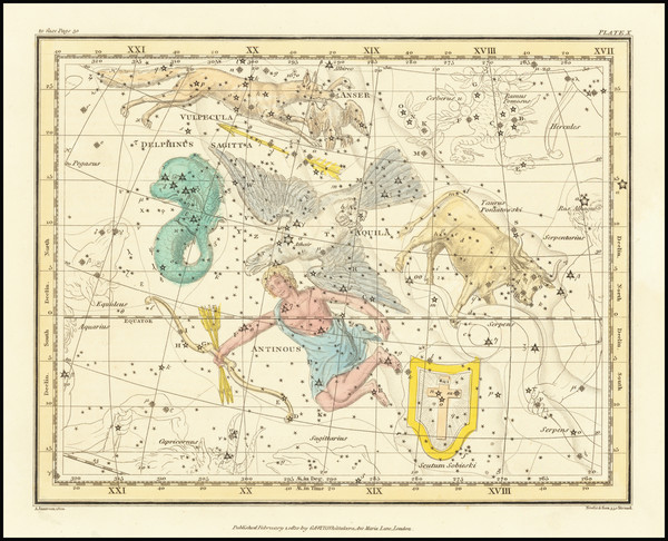 53-Celestial Maps Map By Alexander Jamieson