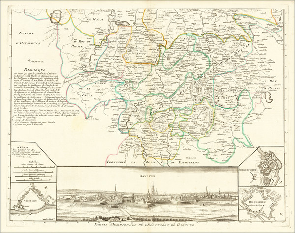 3-Norddeutschland Map By Georges Louis Le Rouge