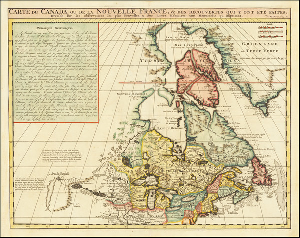 84-New England, Midwest and Canada Map By Henri Chatelain