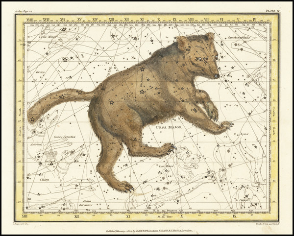 48-Celestial Maps Map By Alexander Jamieson