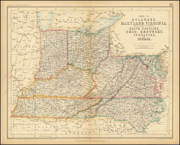 51-Mid-Atlantic, Maryland, Delaware, Kentucky, Tennessee, Southeast, Virginia, North Carolina, Mid