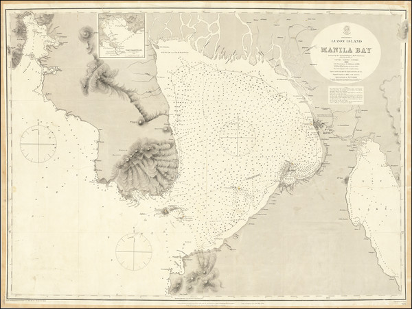 60-Philippines Map By British Admiralty