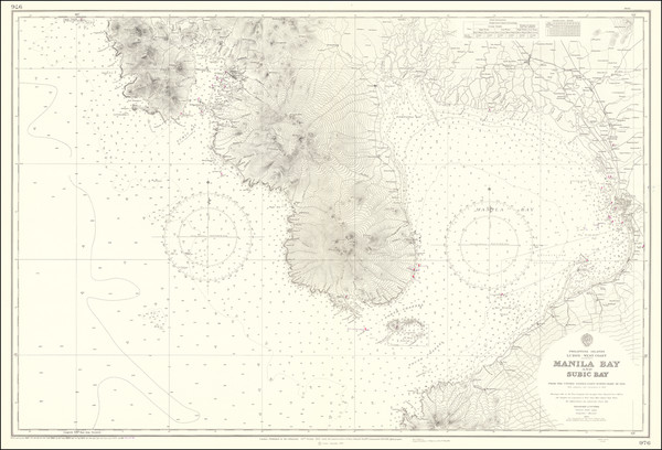 18-Philippines Map By British Admiralty