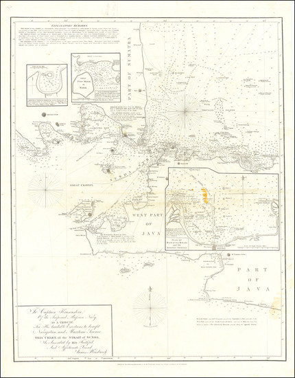 13-Indonesia Map By James Horsburgh