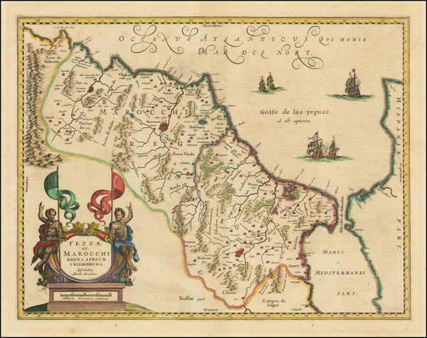 35-North Africa Map By Jan Jansson