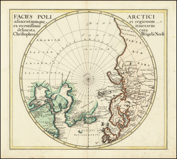 68-Northern Hemisphere, Polar Maps and Canada Map By Christopher Weigel