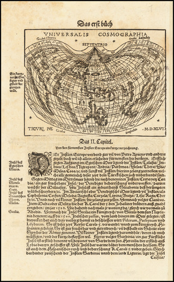 2-World Map By Johann Honter