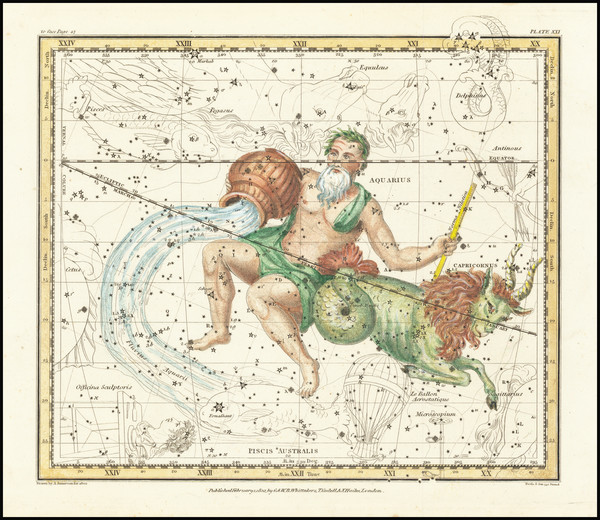 85-Celestial Maps Map By Alexander Jamieson