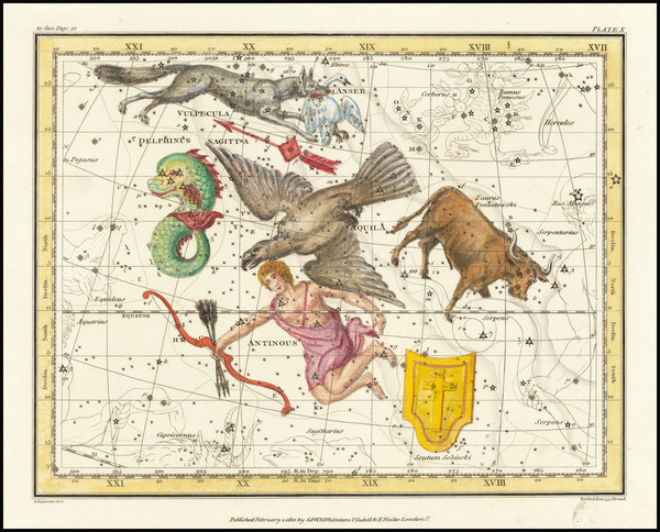 27-Celestial Maps Map By Alexander Jamieson