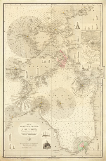 92-Baltic Countries Map By Russian Maritime Ministry