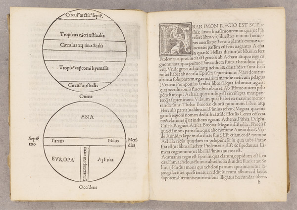 18-World and Rare Books Map By Zacharias Lilius