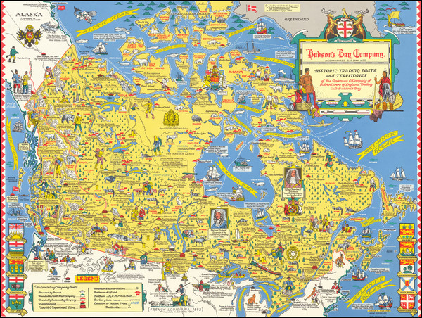 13-Pictorial Maps and Canada Map By Stanley Turner