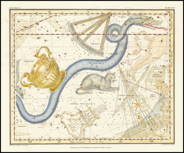 54-Celestial Maps Map By Alexander Jamieson