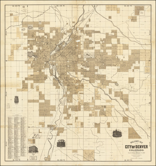 12-Colorado and Colorado Map By Edward Rollandet