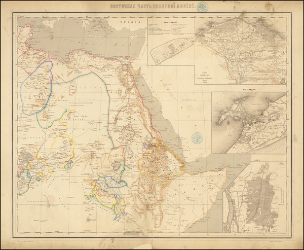 46-North Africa Map By Anonymous