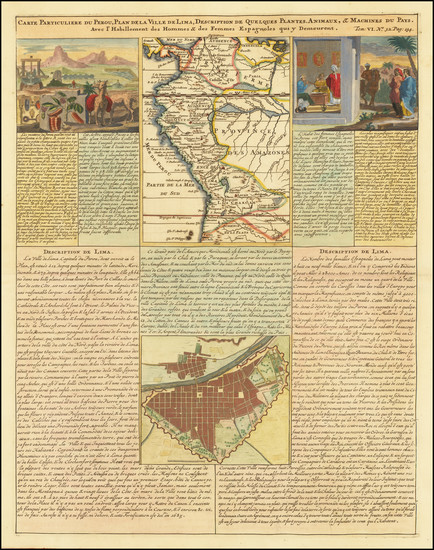 48-Peru & Ecuador Map By Henri Chatelain