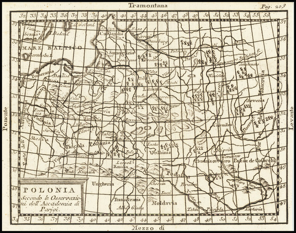 81-Poland and Baltic Countries Map By Giovanni Zempel