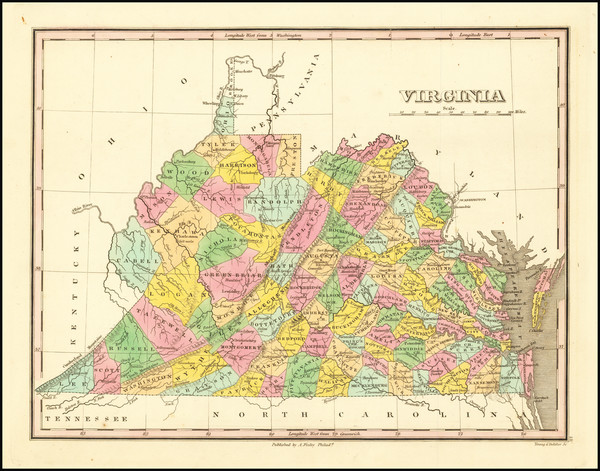 97-Southeast and Virginia Map By Anthony Finley