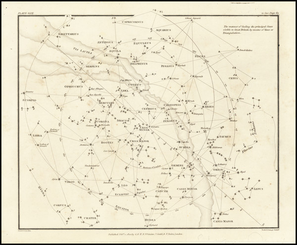 82-Celestial Maps Map By Alexander Jamieson