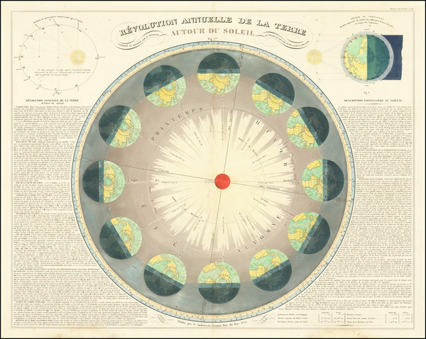 11-Celestial Maps Map By Eugène Andriveau-Goujon