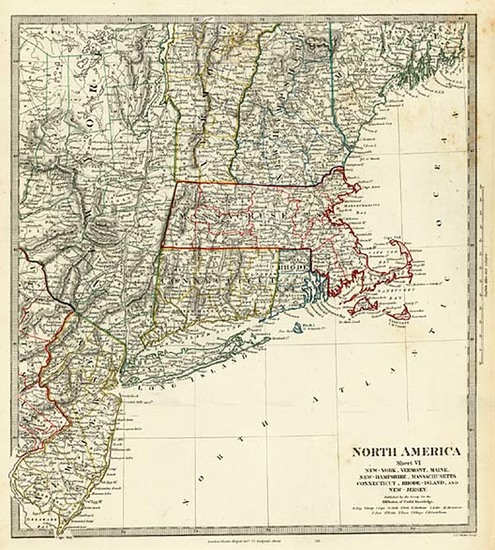 97-New England and Mid-Atlantic Map By SDUK