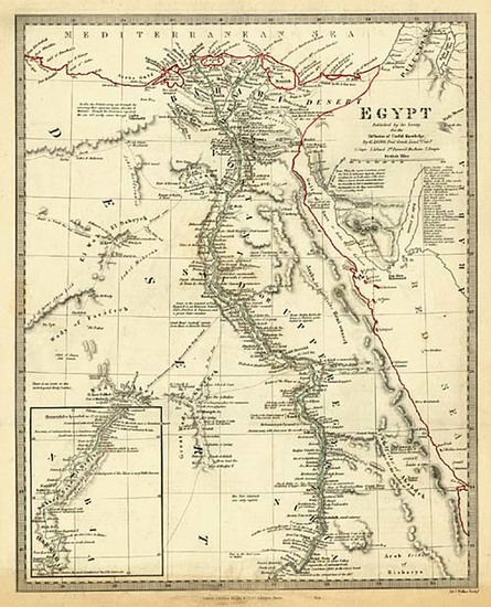 3-Asia, Middle East, Africa and Egypt Map By SDUK