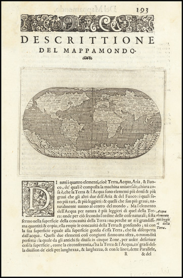 41-World Map By Tomasso Porcacchi