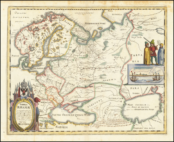 89-Poland, Russia, Ukraine, Baltic Countries, Central Asia & Caucasus and Russia in Asia Map B