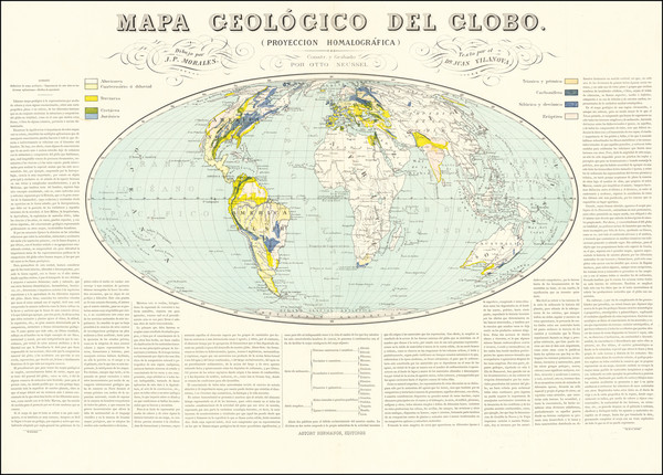 83-World and Geological Map By Jose Pilar Morales