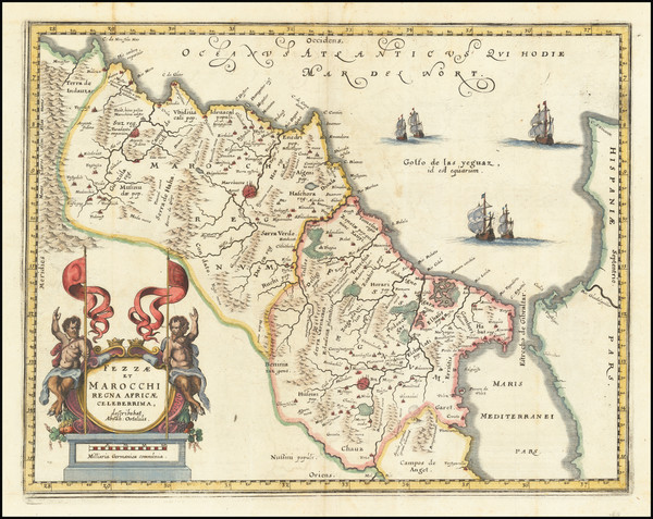 17-North Africa Map By Mattheus Merian