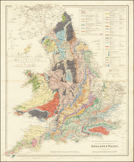 57-England Map By John Arrowsmith