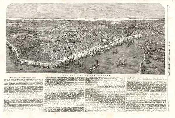 44-South Map By Illustrated London News