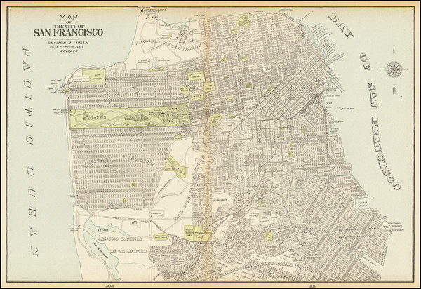 49-San Francisco & Bay Area Map By 