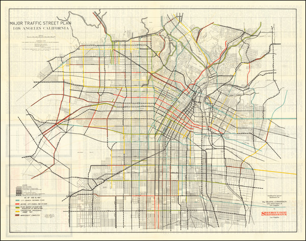 63-Los Angeles Map By Los Angeles Traffic Commission