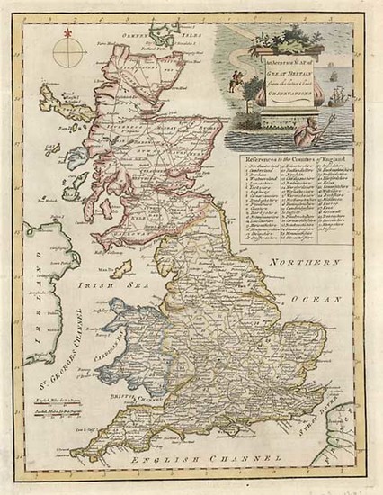 20-Europe and British Isles Map By John Russell