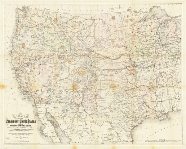 70-Plains, Southwest and Rocky Mountains Map By William Keeler