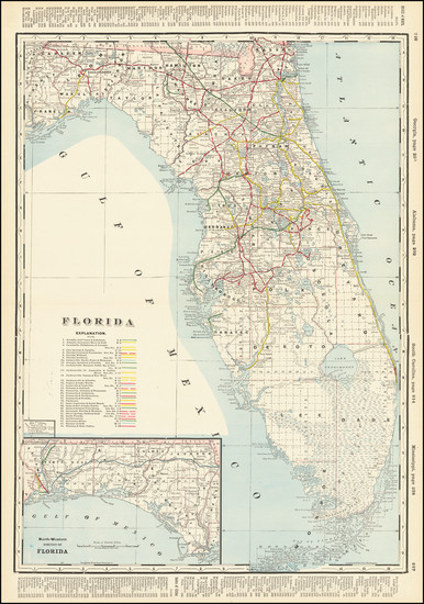 76-Florida Map By 